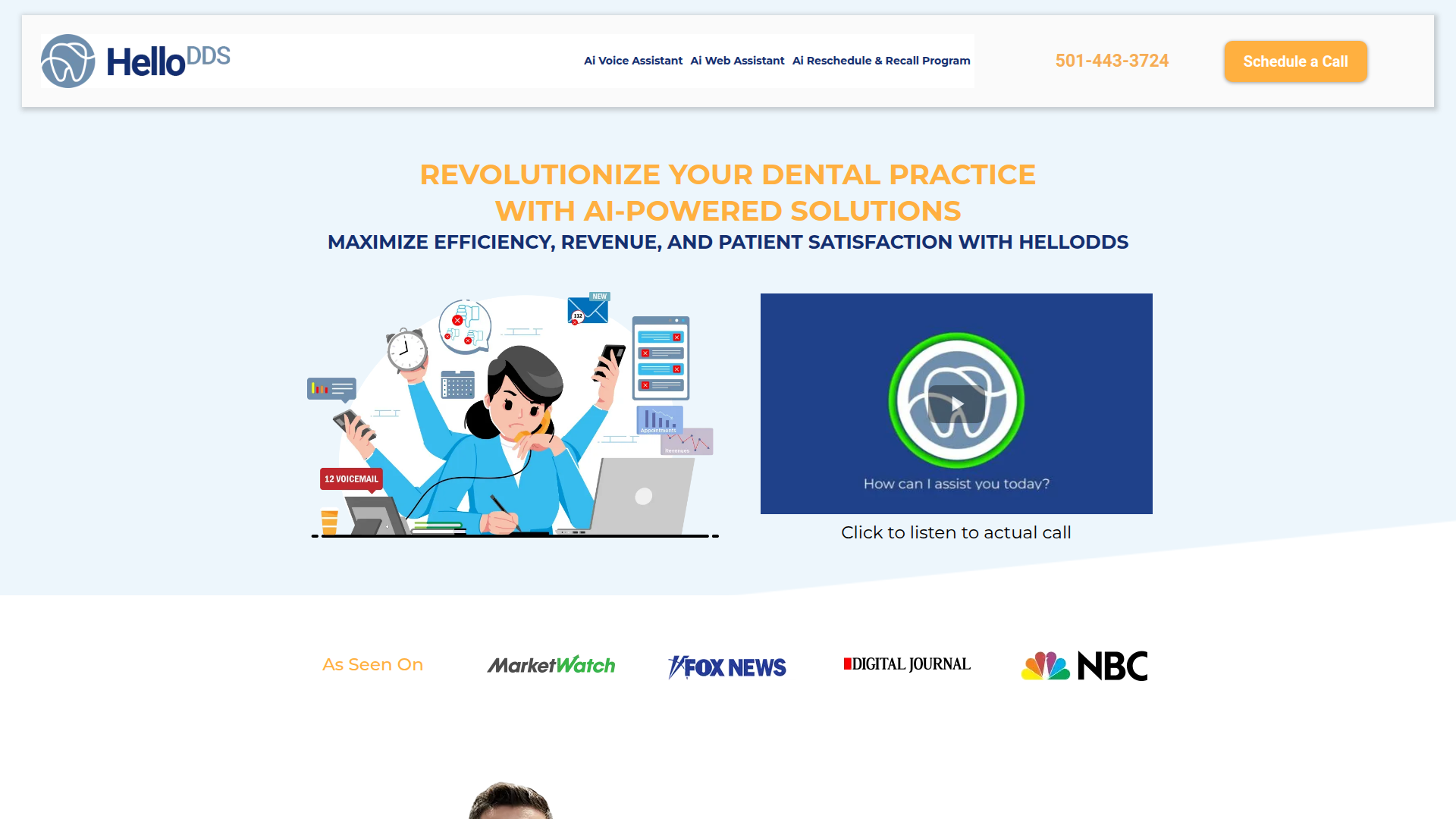 HelloDDS website preview